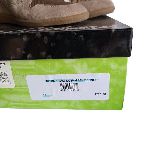 SAM EDELMAN Chateau Grey Suede Wedge Fashion Sneaker 8.5M - Picture 5 of 7